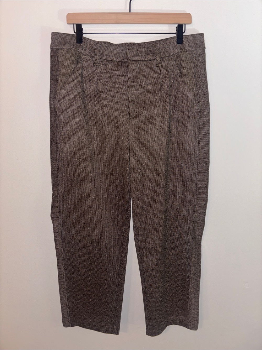 Wit & Wisdom Brown Herringbone Women’s Dress Pants